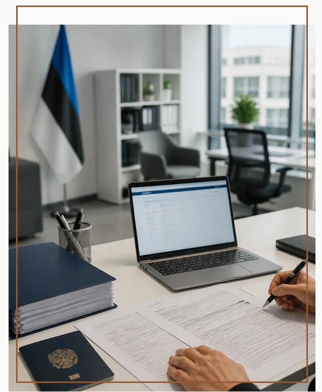 Оформление ВНЖ в Эстонии для переезда и легального проживания в Сыктывкаре