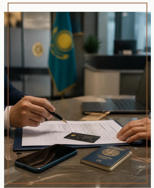 Открытие счета и банковской карты в Казахстане в Сыктывкаре